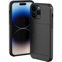 imoshion Coque arrière avec porte-cartes iPhone 14 Pro - Noir