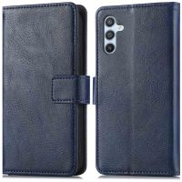 imoshion Etui de téléphone portefeuille Luxe Samsung Galaxy A34 (5G) - Bleu foncé