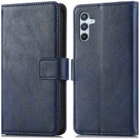 imoshion Etui de téléphone portefeuille Luxe Samsung Galaxy A54 (5G) - Bleu foncé