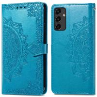 imoshion Etui de téléphone portefeuille Mandala Samsung Galaxy A14 (5G/4G) - Turquoise