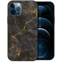 imoshion Coque Design iPhone 12 (Pro) - Black Marble