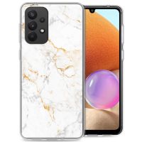 iMoshion Coque Design Samsung Galaxy A33 - White Marble