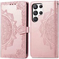 imoshion Etui de téléphone portefeuille Mandala Samsung Galaxy S23 Ultra - Rose Dorée