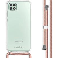 iMoshion Coque avec cordon Samsung Galaxy A22 (5G) - Rose Champagne