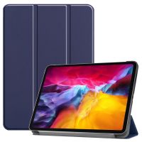 iMoshion Coque tablette Trifold iPad Pro 11 (2018 - 2022) - Bleu foncé