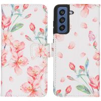 iMoshion Coque silicone design Galaxy S21 FE - Blossom White