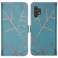 iMoshion Coque silicone design Samsung Galaxy A32 (5G) - Blue Graphic