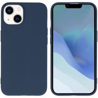 iMoshion Coque Couleur iPhone 14 - Bleu foncé