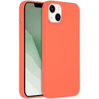 Accezz Coque Liquid Silicone avec MagSafe iPhone 14 Plus - Nectarine