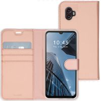 Accezz Étui de téléphone portefeuille Wallet Samsung Galaxy Xcover 6 Pro - Rose Dorée