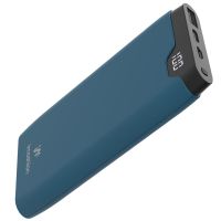 imoshion Batterie externe - 10.000 mAh - Quick Charge et Power Delivery - Bleu