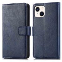 iMoshion Étui de téléphone portefeuille Luxe iPhone 14 Plus - Bleu foncé