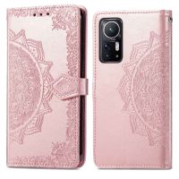 iMoshion Etui de téléphone portefeuille Mandala Xiaomi 12 / 12X - Rose Dorée