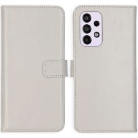 Selencia Étui de téléphone portefeuille en cuir véritable Samsung Galaxy A33 - Mystic Stone