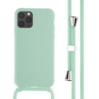 imoshion ﻿Coque en silicone avec cordon iPhone 11 Pro - Menthe verte