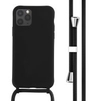 imoshion ﻿Coque en silicone avec cordon iPhone 11 Pro - Noir