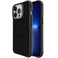 iMoshion Rugged Hybrid Carbon Case avec MagSafe iPhone 13 Pro Max - Noir