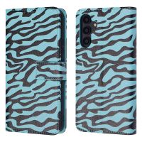 imoshion ﻿Étui de téléphone portefeuille Design Samsung Galaxy A54 (5G) - Black Blue Stripes