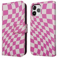 iMoshion ﻿Étui de téléphone portefeuille Design iPhone 12 (Pro) - Retro Pink