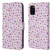 imoshion ﻿Étui de téléphone portefeuille Design Samsung Galaxy A41 - Purple Flowers