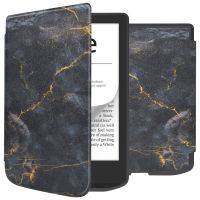 iMoshion Slim Soft Sleepcover Pocketbook Verse / Verse Pro / Vivlio Light / Light HD - Black Marble