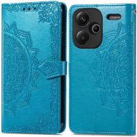 iMoshion Etui de téléphone portefeuille Mandala Xiaomi Redmi Note 13 Pro Plus (5G) - Turquoise