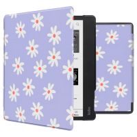 iMoshion Design Slim Hard Sleepcover avec support Kobo Elipsa 2E - Flowers Distance