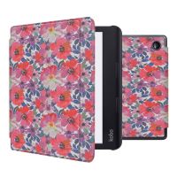 iMoshion Design Slim Hard Sleepcover avec support Kobo Sage / Tolino Epos 3 - Flower Watercolor