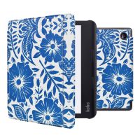 iMoshion Design Slim Hard Sleepcover avec support Kobo Sage / Tolino Epos 3 - Flower Tile