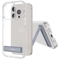 iMoshion ﻿Coque Stand iPhone 15 Pro - Transparent