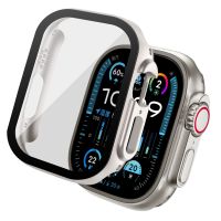 imoshion Coque rigide à couverture complète pour Apple Watch Ultra / Ultra 2 - 49 mm - Starlight