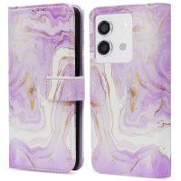 imoshion Étui de téléphone portefeuille Design Xiaomi Redmi Note 13 (5G) - Purple Marble