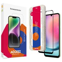 Accezz Protection d'écran en verre trempé avec applicateur Samsung Galaxy A25