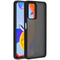 Accezz Coque Givrée Robuste Xiaomi Redmi  Note 11 Pro - Noir