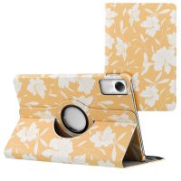 imoshion Coque tablette Design rotatif à 360° Xiaomi Redmi Pad SE - Yellow Flowers