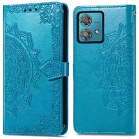 imoshion Etui de téléphone portefeuille Mandala Motorola Moto G84 - Turquoise