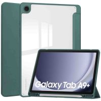 imoshion Coque tablette rigide Trifold iPad Samsung Galaxy Tab A9 Plus - Vert