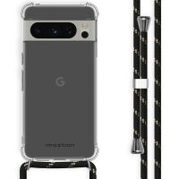 iMoshion Coque avec dragonne Google Pixel 8 Pro - Noir / Dorée