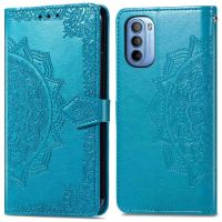 imoshion Etui de téléphone portefeuille Mandala Motorola Moto G14 - Turquoise