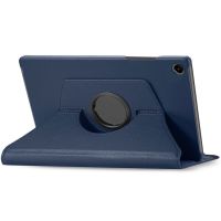 iMoshion Coque tablette rotatif à 360° Samsung Galaxy Tab A9 8.7 pouces - Bleu foncé