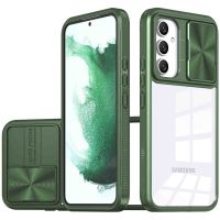 iMoshion Coque arrière Camslider Samsung Galaxy S23 FE - Vert foncé