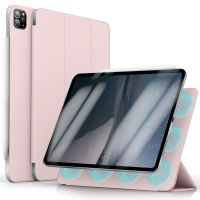 imoshion Magnetic etui de téléphone portefeuille iPad Pro 12.9 (2020 -2022) - Rose