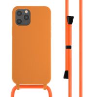 imoshion ﻿Coque en silicone avec cordon iPhone 12 (Pro) - Orange