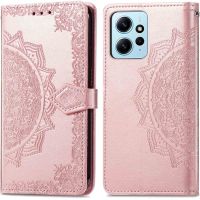 iMoshion Etui de téléphone portefeuille Mandala Xiaomi Redmi Note 12 (4G) - Rose Dorée