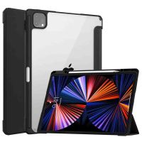 iMoshion Coque tablette rigide Trifold iPad Pro 12.9 (2018 - 2022) - Noir