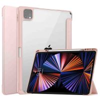 iMoshion Coque tablette rigide Trifold iPad Pro 12.9 (2018 - 2022) - Rose