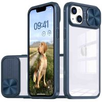 imoshion Coque arrière Camslider iPhone 13 - Bleu foncé