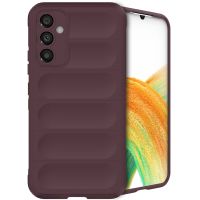 imoshion Coque arrière EasyGrip Samsung Galaxy A34 (5G) - Aubergine