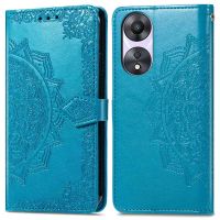 imoshion Etui de téléphone portefeuille Mandala Oppo A78 (4G) - Turquoise