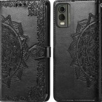 imoshion Etui de téléphone portefeuille Mandala Nokia C32 - Noir